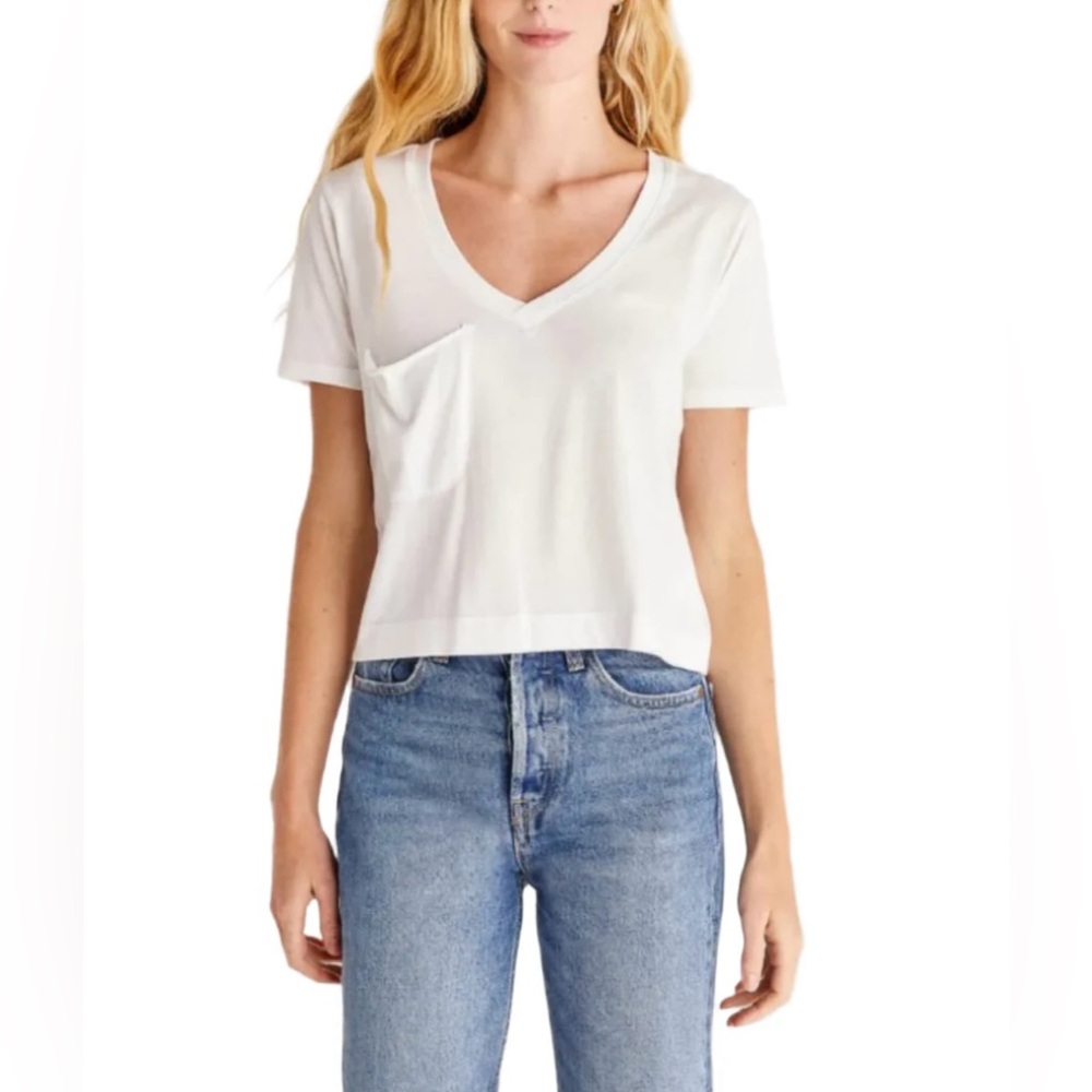 NWT Z SUPPLY The skimmer tee in white size M